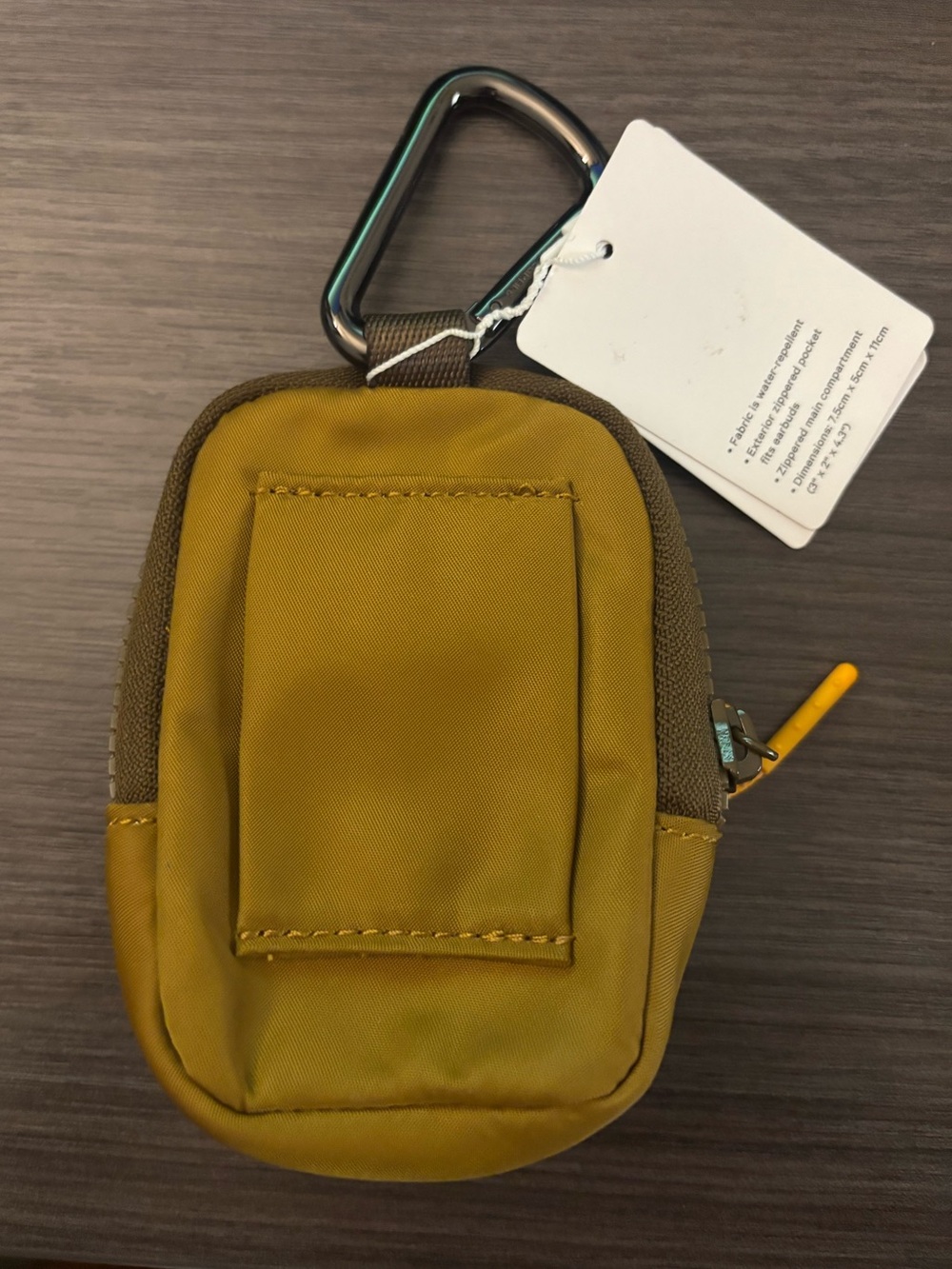 Lululemon Nano Clip On City Mini Backpack in Brown / Tan New with Tags - Picture 6 of 10